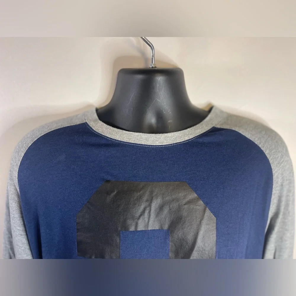 Air Jordan Brand 23 Double Sided Raglan 3/4 Sleeve Droptail T-Shirt Men size XLT - Picture 2 of 11